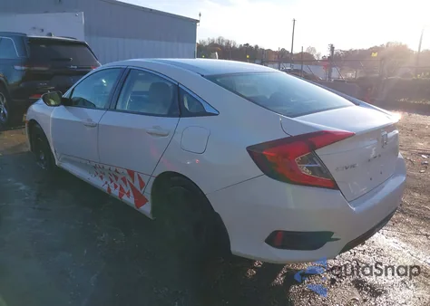 2017 Honda Civic Lx z USA, uszkodzony, nr VIN 19XFC2F5XHE039892
